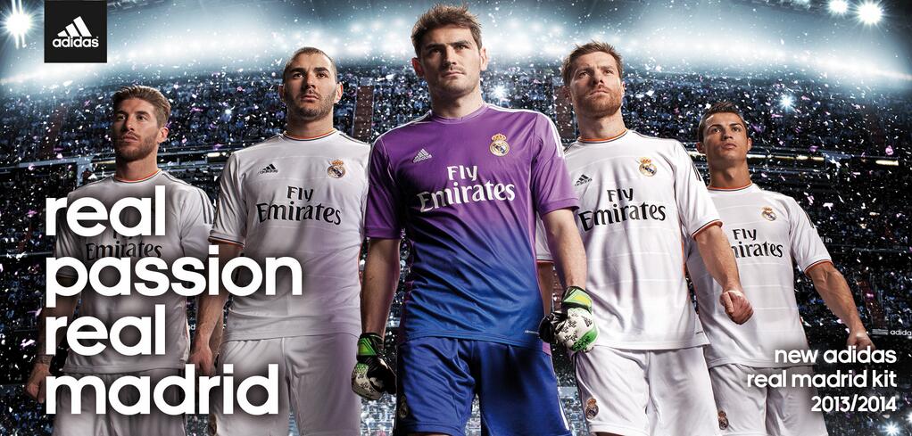 New Jersey Home \u0026 New Sponsor Real Madrid C.F by Adidas |  michaelmarcelinoo's Blog